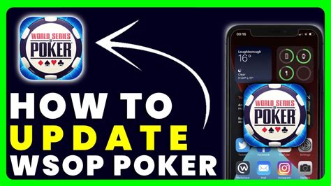 wsop poker app update
